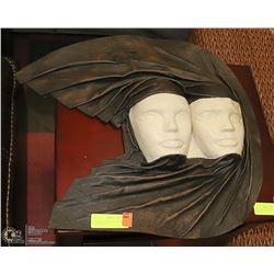 UNIQUE DECORATIVE FORMED LEATHER 3-D