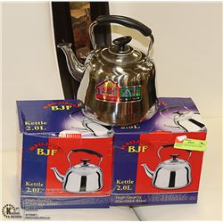 PACK OF 2 HIGH QUALITY 2LITRE KETTLES
