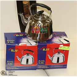 PACK OF 2 HIGH QUALITY 2LITRE KETTLES