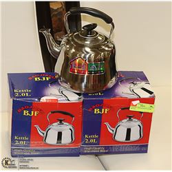 PACK OF 2 HIGH QUALITY 2LITRE KETTLES