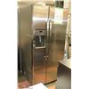 Image 1 : GE 23.2 CUFT S/S SIDE BY SIDE REFRIGERATOR
