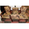 Image 1 : 3PC ANIMAL PATTERN SEATING SET