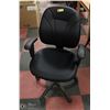 Image 1 : NEW BLACK LEATHERETTE HYDRAULIC OFFICE CHAIR
