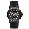 Image 2 : NEW MICHAEL KORS 43MM BLACK CHRONO DIAL MSRP $395