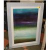 Image 1 : LARGE DECORATIVE FRAMED WATER COLOUR