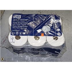 PACK OF 12 TORK BRAND EXTRA LARGE TOILET PAPER
