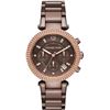 Image 3 : NEW MICHAEL KORS TRIPLE CHRONO BROWN DIAL MSRP$370