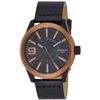 NEW DIESEL BLACK DIAL / BLACK LEATHER BAND