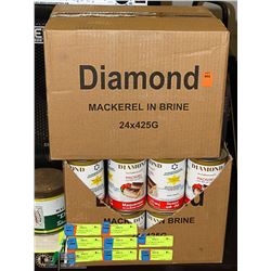 2 CASE OF MACKERAL IN BRINE