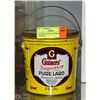 Image 1 : ANTIQUE GAINERS SUPERIOR PURE LARD PAIL 3LB