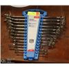 Image 1 : MASTERCRAFT 14 PIECE COMBINATION WRENCH SET SAE