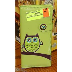 NEW OWL SHAGWEAR WALLET