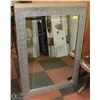 Image 1 : NEW LARGE "CRINKLE MIRROR" 31 X 43 WITH DECORATIVE
