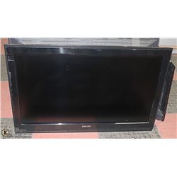 PHILLIPS 42" LCD TELEVISION, NO BASE, NO CORD, NO