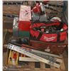 Image 1 : 4 TOOL BOXES AND BAG OF HAND TOOLS... AND 2