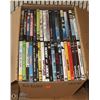 Image 1 : BOX OF DVDS