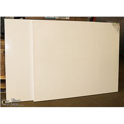 LOT OF 2 ARTISTIC PAINTING CANVASES 48" X 60"