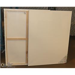 LOT OF 2 ARTISTIC PAINTING CANVASES 30" X 40"