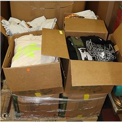PALLET OF PRINTED TSHIRTS