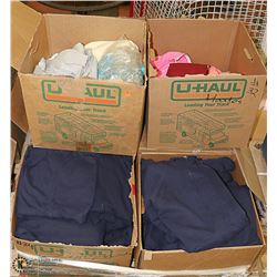 PALLET OF PLAIN MOSTLY ZIPUP HOODIES
