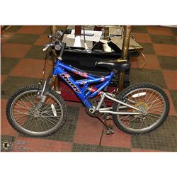 BLUE / SILVER TACTIC HUFFY - SERIAL #BB06L03468