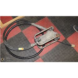 VACUUM TUBE WITH MACHINERY ATTACHED