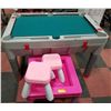 Image 2 : KIDS ACTIVITY TABLES/ WITH MATCHING CHAIRS