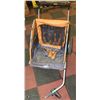 Image 1 : ORANGE/GREY TOW BEHIND BIKE STROLLER