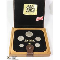 CAD 1980 COIN SET IN PRESENTATION CASE