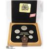Image 1 : CAD 1980 COIN SET IN PRESENTATION CASE