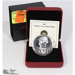 SILVER NATIVE DOLLAR BRILLIANT