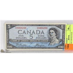 CAD 1954 $5  DEVILS FACE