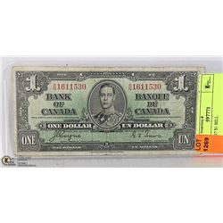 CAD 1937 $1 BILL