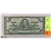 Image 1 : CAD 1937 $1 BILL