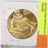 Image 1 : SILVER COIN WITH GOLD PLATE 33.3 GRAMS