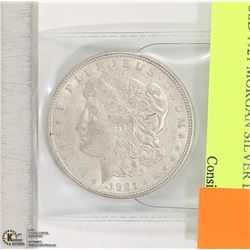 USD 1921 MORGAN SILVER DOLLAR