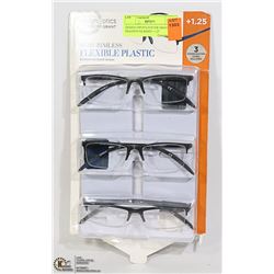 DESIGN OPTICS FOSTER GRANT READING GLASSES +1.25