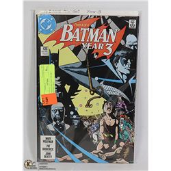 4 X COMICS BATMAN YEAR 3 #436-439 NICE SET