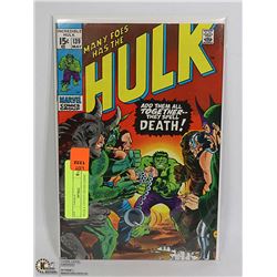 HULK # 139 NICE GRADE COMIC