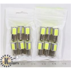 LOT OF 6 NEW RV/AUTO LED BULBS - COOL WHITE