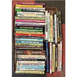 BOX OF 50'S TO 70'S SCI-FI POCKETBOOKS