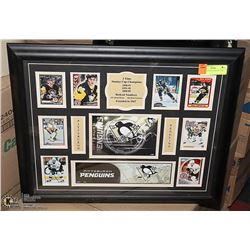 PITSBURGH PENGUINS NHL WALL DISPLAY