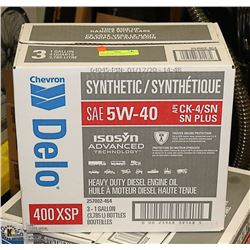 CHEVRON DELO FULL SYNTHETIC 5W40 MOTOR OIL - NEW