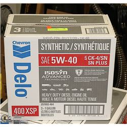 CHEVRON DELO FULL SYNTHETIC 5W40 MOTOR OIL - NEW