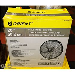 ORIENT 3 SPEED 20" FLOOR FAN