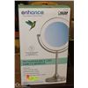 Image 1 : ENHANCE RECHARGEABLE LED VANITY MIRROR