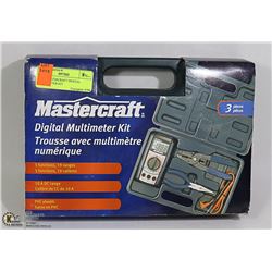 NEW MASTERCRAFT DIGITAL MULTIMETER KIT