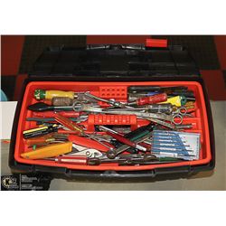 B&D TOOL BOX WITH CONTENTS