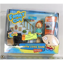 FAMILY GUY LIVING ROOM PLAY-SET WITH LOIS