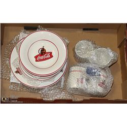 SETS OF COLLECTIBLE COKE DISHES